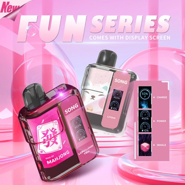 【 One-time Use 】 Genuine SONG SONG A29 Song dice 16000 Super cool dynamic screen display 16ml, shipped on the same day